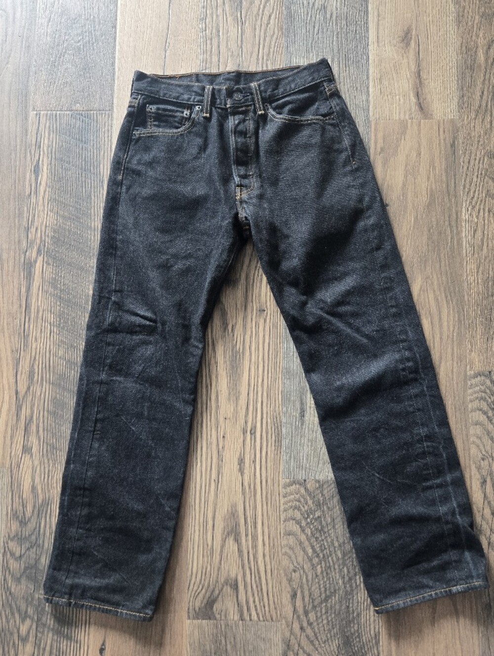 Levi's 501 Men's Straight Leg Jeans in Black